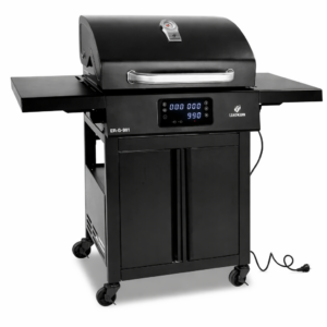 Landmann elektrický gril 3200 W s vozíkom, čierny