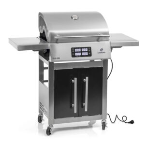 Landmann elektrický gril 3200 W s vozíkom, nerez