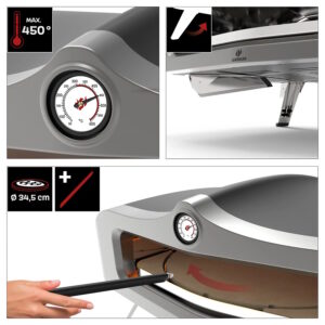 Landmann Caliano 1.0 plynová pizza pec + ochranný obal