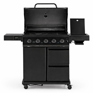 Landmann Cool Black 4+1 Maxx plynový gril, čierny, liatinový