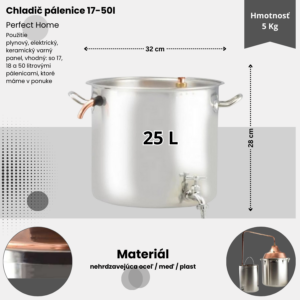 Alternative view of Chladič pre nerezové kotlové zostavy 17–50 l Perfect Home