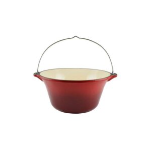 Kotlík smaltovaný liatinový červený 10,8l Perfect Home