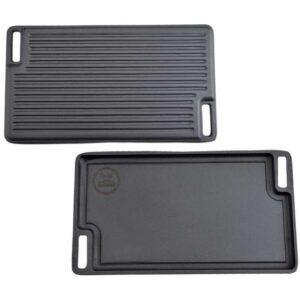 Liatinová doska na grilovanie obojstranná 45x25CM Perfect Home