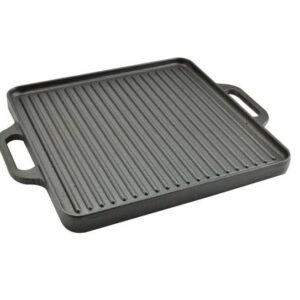 Liatinová grilovacia doska obojstranná 32x32cm Perfect Home