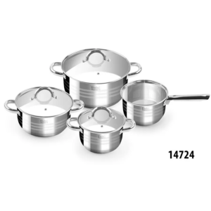 Sada nerezových hrncov 7 dielna Perfect Home