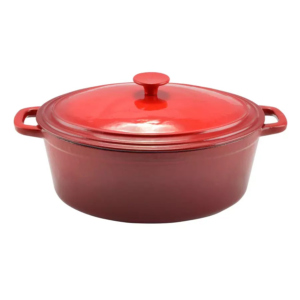 Smaltovaný liatinový pekáč s pokrievkou 6,2l, 32cm Perfect Home