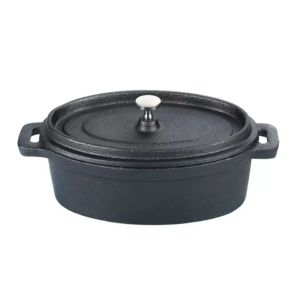 Liatinový hrniec s pokrievkou mini 17x11cm Perfect Home