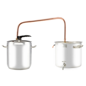 Nerezová kotlová zostava s medeným prepojením 17l Perfect Home