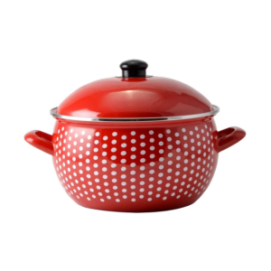 Smaltovaný hrniec s pokrievkou 3,8 l, 20cm Perfect Home