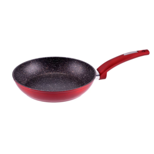 Panvica s nepriľnavým povrchom 24cm červená Perfect Home