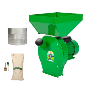 Mlynček na obilie 3,9 kW Micul Fermier s vakom a 4 sitami