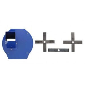 Násypník a sečkovacie nože trávy