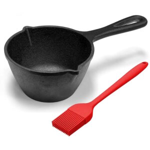 Liatinová rajnica so silikónovým štetcom 0,5l Perfect Home