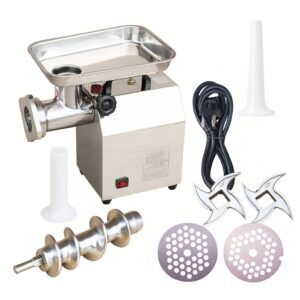 Celonerezový mlynček na mäso INOX 22″ 3500W, 290 kg/h, kovový hriadeľ