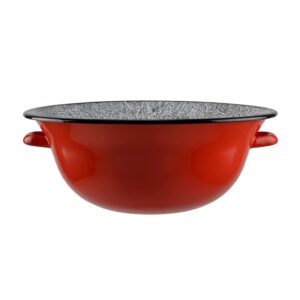 Smaltovaná misa 10l červená Perfect Home