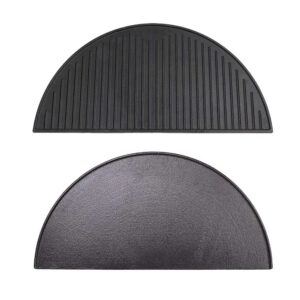 Alternative view of Sada polkruhového roštu a platne z liatiny pre gril Kamado Nova/XL