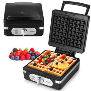 Alternative view of Vaflovač 2000W, 3 úrovne teploty, rýchle nahriatie