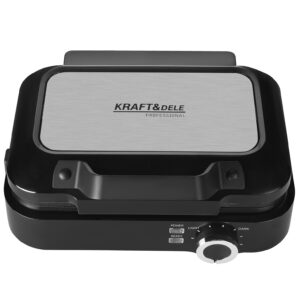 Elektrický vaflovač - 2200W, nepriľnavé dosky, LED indikácia