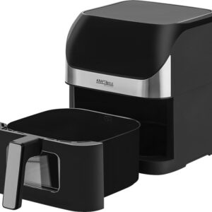 Alternative view of Teplovzdušná fritéza 6l, 2000W, 10 programov, LED displej