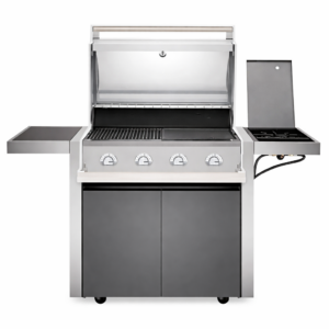 Plynový záhradný gril Beefeater 1500, 4+1 horák s podvozkom a bočným varičom