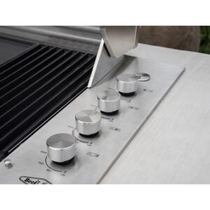 Beefeater Proline vstavaný plynový gril s vekom, 6 horákov