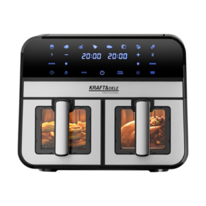 Teplovzdušná fritéza dvojitý kôš 9l, 2500 W, SYNC, LED, okienko